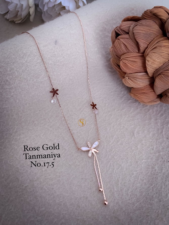 6 Rose Gold Tanmaniya Chain Wholesale Shop In Surat
